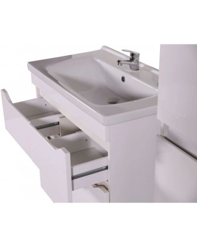 Комплект мебели белый 80,5 см ASB-Mebel Бари