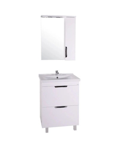 Комплект мебели белый 60,5 см ASB-Mebel Миранда