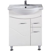 Комплект мебели белый ясень 66 см ASB-Mebel Альфа