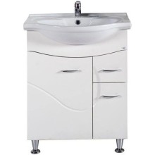 Комплект мебели белый ясень 66 см ASB-Mebel Альфа