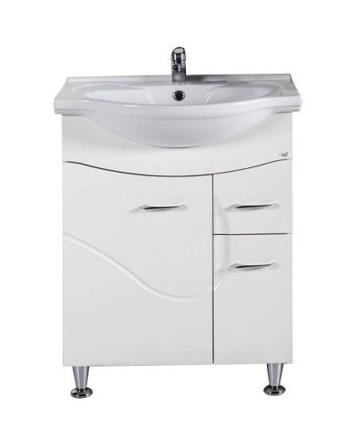 Комплект мебели белый ясень 66 см ASB-Mebel Альфа