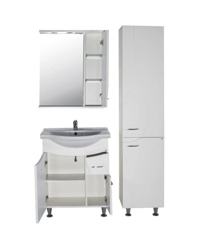 Комплект мебели белый ясень 66 см ASB-Mebel Альфа