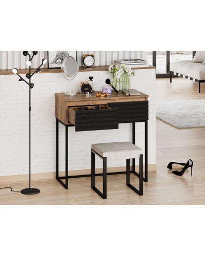 Металлокаркас 80 см от консоли, Черный (Дакота)