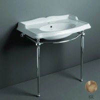 Консоль для раковины бронза Simas Arcade ARCG1br