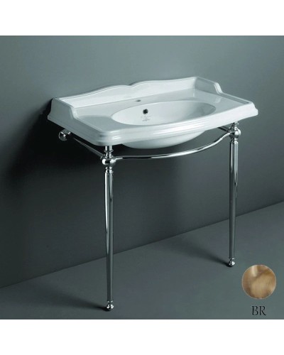 Консоль для раковины бронза Simas Arcade ARCG1br