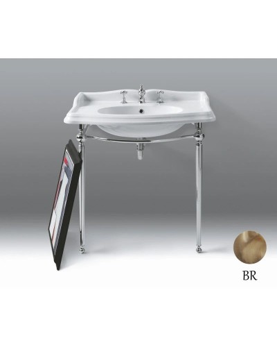 Консоль для раковины бронза Simas Arcade ARCG2br