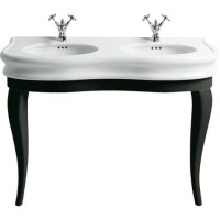 Консоль для раковины черный глянец Simas Lante LAM120nero