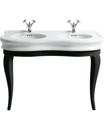 Консоль для раковины черный глянец Simas Lante LAM120nero