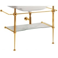 Консоль для раковины золото Kerasan Waldorf 9196K2oro