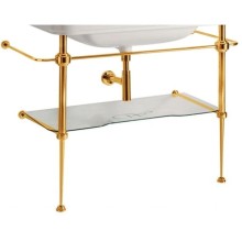 Консоль для раковины золото Kerasan Waldorf 9196K2oro