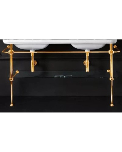 Консоль для раковины золото Kerasan Waldorf 9195K2oro