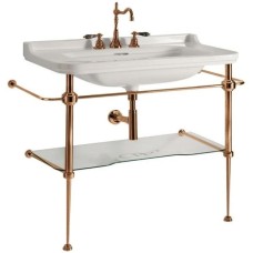 Консоль для раковины бронза Kerasan Waldorf 9197K3br