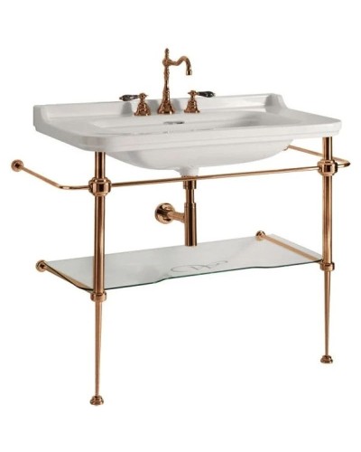 Консоль для раковины бронза Kerasan Waldorf 9197K3br