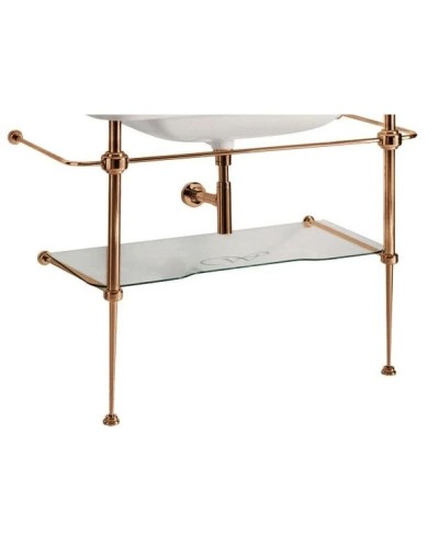 Консоль для раковины бронза Kerasan Waldorf 9197K3br