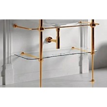 Консоль для раковины золото Kerasan Waldorf 9197K2oro