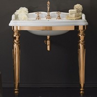 Консоль под раковину TW King TWKI3090.3oro Золото