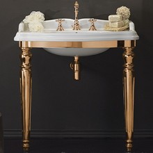 Консоль под раковину TW King TWKI3090.3oro Золото