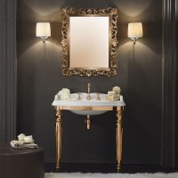 Консоль под раковину TW King TWKI3090.3oro Золото