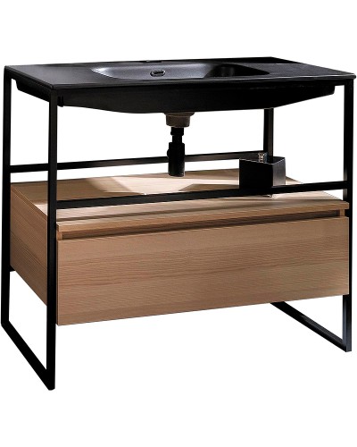 Консоль под раковину Boheme Armadi Art Loft 100 893-100 Черная