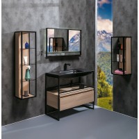 Консоль под раковину Boheme Armadi Art Loft 100 893-100 Черная