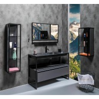 Консоль под раковину Boheme Armadi Art Loft 120 893-120 Черная