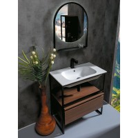 Консоль под раковину Boheme Armadi Art Loft 80 893-080 Черная