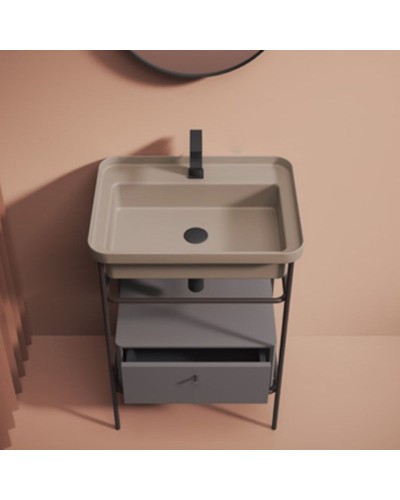 Консоль под раковину Artceram Fuori 60 ACA056 56 Moka