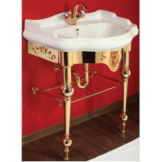 Консоль под раковину Migliore Bella 73 20718 Золото