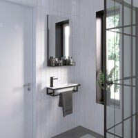 Консоль для раковины Grossman Метрис 50 R 105002 Черный