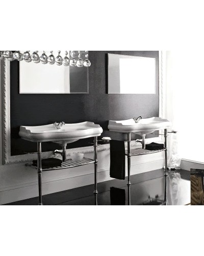 Консоль под раковину Kerasan Retro 100 730090 Хром