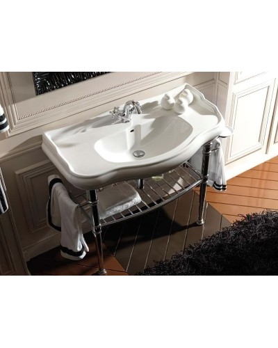 Консоль под раковину Kerasan Retro 100 730090 Хром