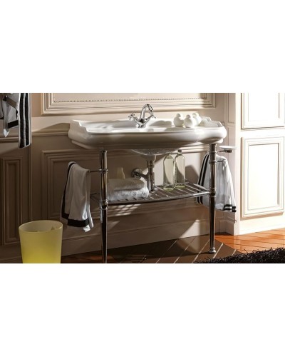 Консоль под раковину Kerasan Retro 100 730090 Хром