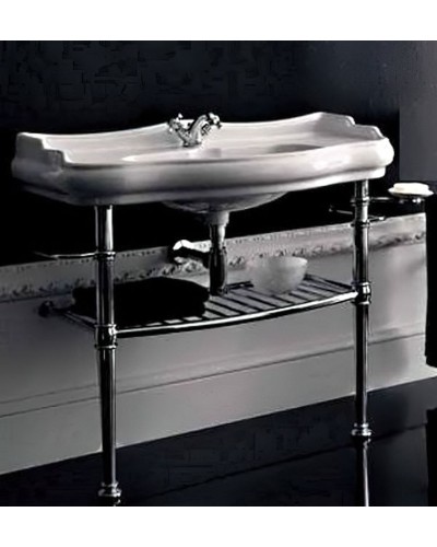 Консоль под раковину Kerasan Retro 100 730090 Хром