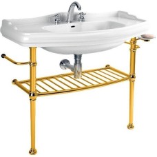 Консоль под раковину Kerasan Retro 100 730091 Золото