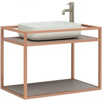 Консоль под раковину Allen Brau Liberty 75 1.33001.60 Медь браш