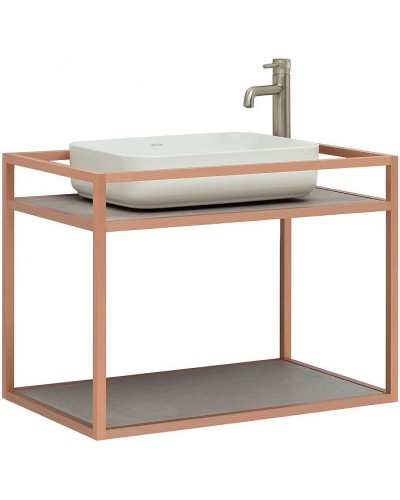 Консоль под раковину Allen Brau Liberty 75 1.33001.60 Медь браш