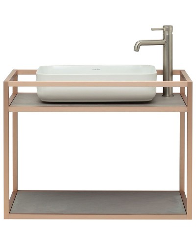 Консоль под раковину Allen Brau Liberty 75 1.33001.60 Медь браш