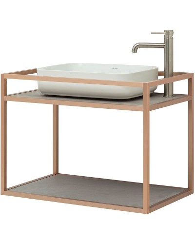 Консоль под раковину Allen Brau Liberty 75 1.33001.60 Медь браш