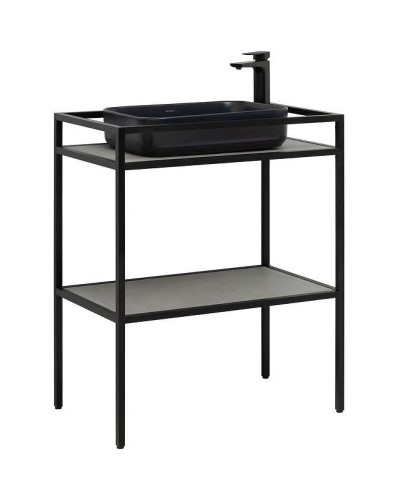 Консоль под раковину Allen Brau Liberty 75 1.33002.BB Черный браш