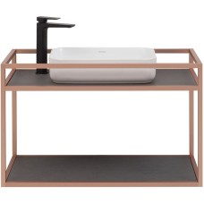 Консоль под раковину Allen Brau Liberty 90 1.33003.60 Медь браш