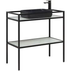 Консоль под раковину Allen Brau Liberty 90 1.33004.BB Черный браш