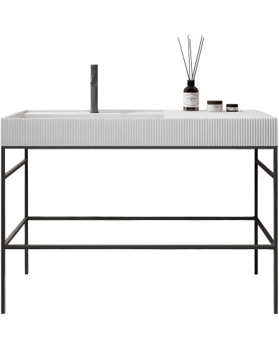 Консоль с раковиной Abber Stein 120 AS2647 Черная