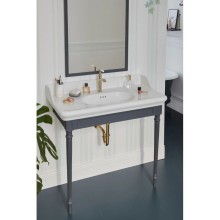 Консоль для раковины серый матовый Jacob Delafon Cleo 1889 EB727-MWB