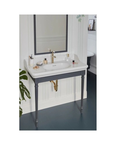 Консоль для раковины серый матовый Jacob Delafon Cleo 1889 EB727-MWB