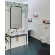 Консоль для раковины серый матовый Jacob Delafon Cleo 1889 EB727-MWB