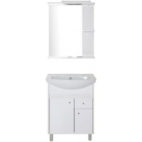 Комплект мебели белое дерево 61 см ASB-Mebel Орхидея