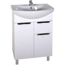 Комплект мебели белый 61 см ASB-Mebel Мессина