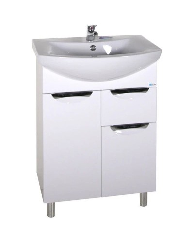 Комплект мебели белый 61 см ASB-Mebel Мессина