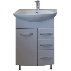 Комплект мебели белый 61 см ASB-Mebel Грета