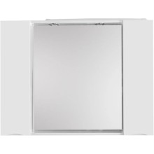Зеркальный шкаф 100х75 см Bianco Lucido BelBagno Marino MARINO-SPC-1000/750-2A-BL-P